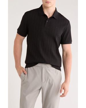 Calvin Klein Drop Needle Polo - Black