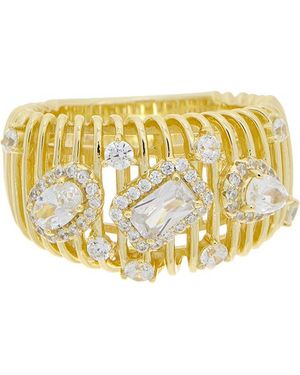 Juvell Mixed Cz Ring - Yellow