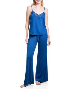 In Bloom Romona Pajamas - Blue