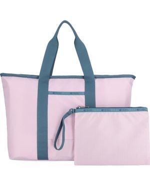 LeSportsac E/W Packable Tote Bag - Pink