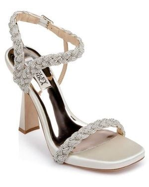 Badgley Mischka Fennel Ankle Strap Sandal - White