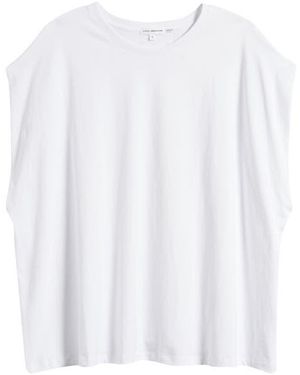 GOOD AMERICAN Cotton Muscle Tank - White