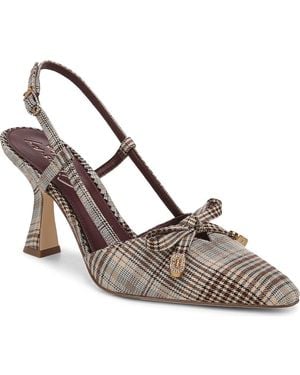 Circus by Sam Edelman Monica Pointed Toe Slingback Pump - Brown