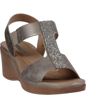 Gc Shoes Elissa Wedge Sandal - Brown