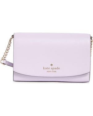 Kate Spade Small Flap Crossbody Bag - Purple
