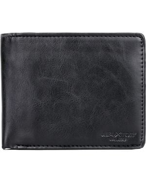 Buxton Credit Card Rfid Billfold Wallet - Black