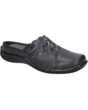 Easy Street Forever Perforated Mule - Black