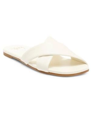 Beek Fernbird Slide Sandal - White