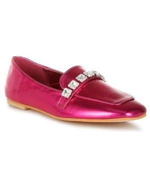 Rag & Co Celosia Water Repellent Loafer - Red
