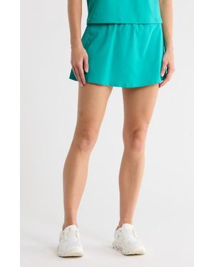 90 Degrees Lightstreme Hybrid Pleated Skort - Blue