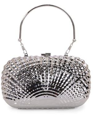 BERNESS Shell Clutch - Metallic