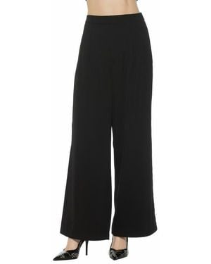 Alexia Admor Arlo Pleated Wide Leg Pants - Black