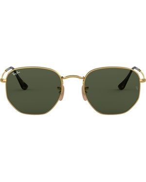 Ray-Ban 48Mm Hexagonal Flat Lens Sunglasses - Green