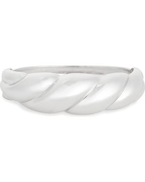 Nordstrom Rack Twisted Bangle Bracelet - White