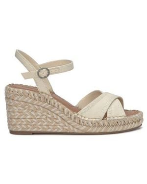 Lucky Brand Candyr Platform Wedge Sandal - Natural