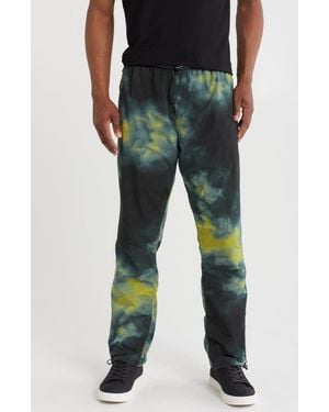 Purple Brand Tie Dye Sweatpants - Yellow