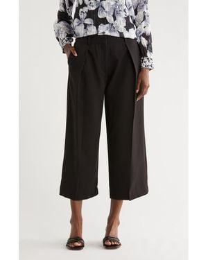 Nicole Miller Wide Leg Pants - Black