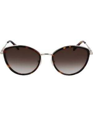 Longchamp Roseau 54Mm Gradient Cat Eye Sunglasses - Brown