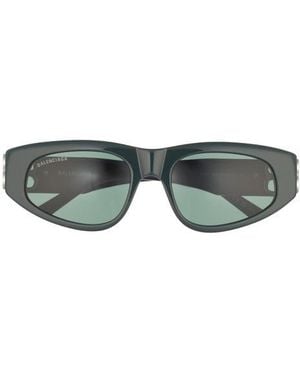 Balenciaga Novelty 53Mm Cat Eye Sunglasses - Green