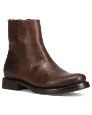 Frye Veronica Zip Bootie - Brown