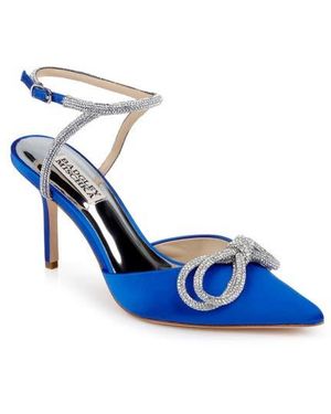 Badgley Mischka Jasmine Pointed Toe Pump - Blue