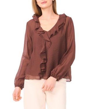 Halogen® Ruffle Top - Red