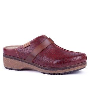Pikolinos Granada Floral Embossed Clog - Purple
