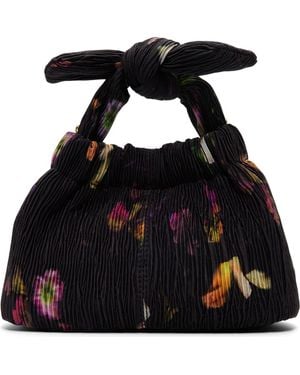 Ted Baker Emily Suede Top Knot Bag - Black