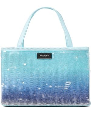 Kate Spade Sam Icon Ombré Sequin Tote - Blue