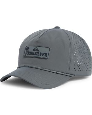 Quiksilver Performer Perforated Baseball Cap - Gray