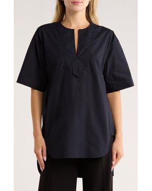 A.L.C. Erin Cotton Top - Black