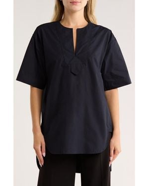 A.L.C. Erin Cotton Top - Black