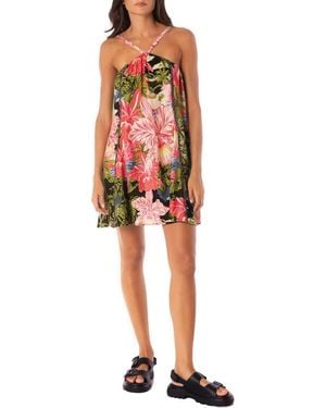 Maaji Lusine Trapeze Cover-Up Sundress - Red