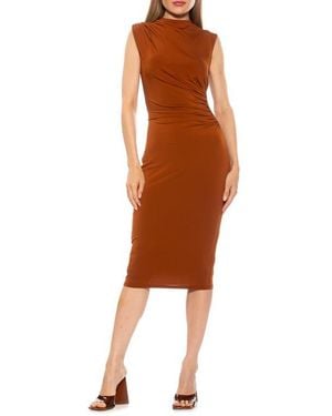 Alexia Admor Jan Bodycon Dress - Orange