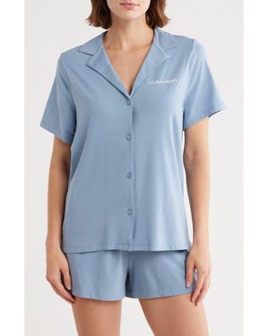 Calvin Klein Short Pajamas - Blue