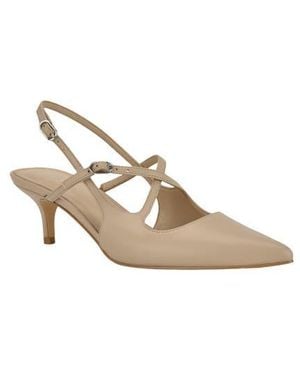 Calvin Klein Vierra 2 Slingback Pump - Natural