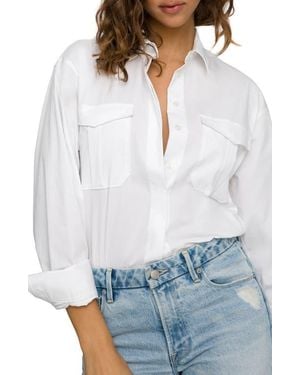 GOOD AMERICAN The Good Shirt - White