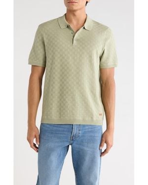 Buffalo David Bitton Worsonno Short Sleeve Polo - Green