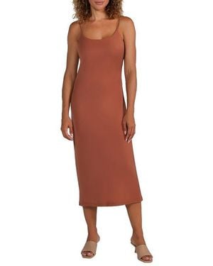 Matty M Brio Slip Dress - Red