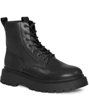 Vagabond Shoemakers Jeff Combat Boot - Black