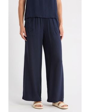 Splendid Cayden Wide Leg Pants - Blue