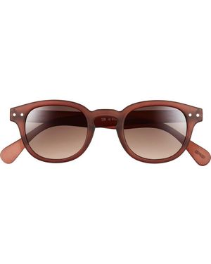 Izipizi Round Sunglasses - Brown