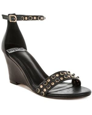 Rag & Co Nidara Wedge Sandal - Black