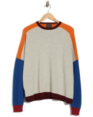 Longchamp Colorblocked Crewneck Sweater - Multicolor