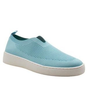 Volatile Sunday Stretch Knit Slip-On Sneaker - Blue