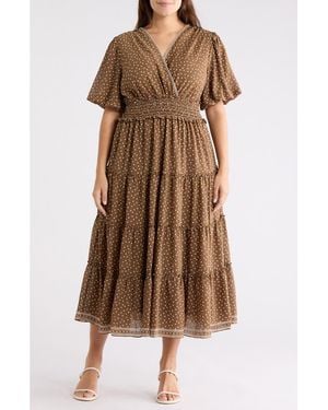 sachin and babi light blue dress Shop Ruffle Neck Tiered Maxi Dress on Sale at BeyondStyle – Get 73% Off  Ruffle Neck Tiered Maxi Dress with Limited-Time Flash Deals, Exclusive  Discounts, and Special Offers. Enjoy Unbeatable Savings on main image 1