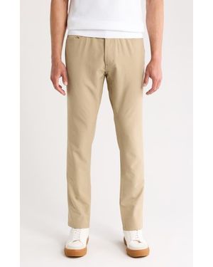 Original Penguin Technical Flat Front Pants - Natural