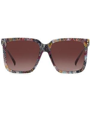 Missoni 60Mm Gradient Square Sunglasses - Purple