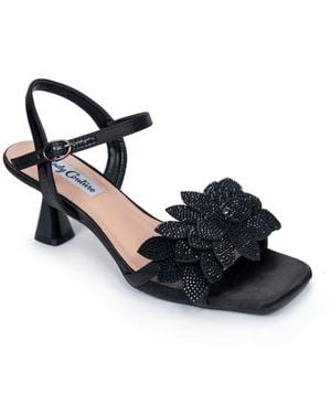 Lady Couture Lorin Ankle Strap Sandal - Black