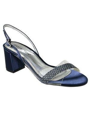 David Tate Night D'Orsay Sandal - Blue